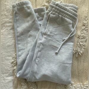 TNA cozy fleece sweatpants